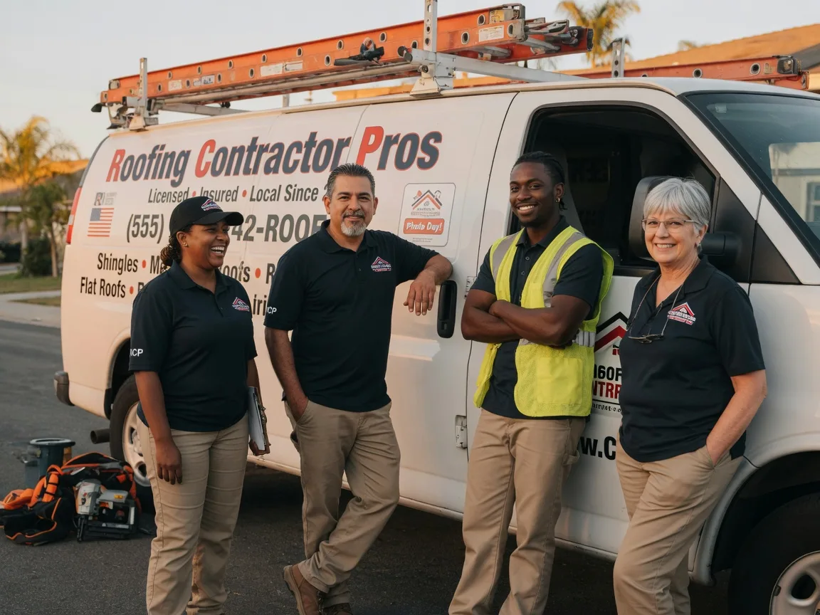 Local Roofing Contractors company in Burson, CA